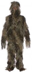 3 Piece Child Size Ghillie Suit - Sniper Costume for Airsoft, Paintball, and Outdoors