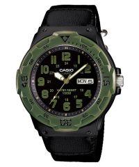 Casio Unisex MRW200HB-1BVMns Outdoor/Military Watch Analog Cloth band Multifunc